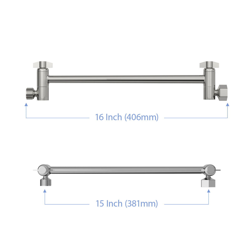 Sleek Design Stainless Steel Shower Arm Extension