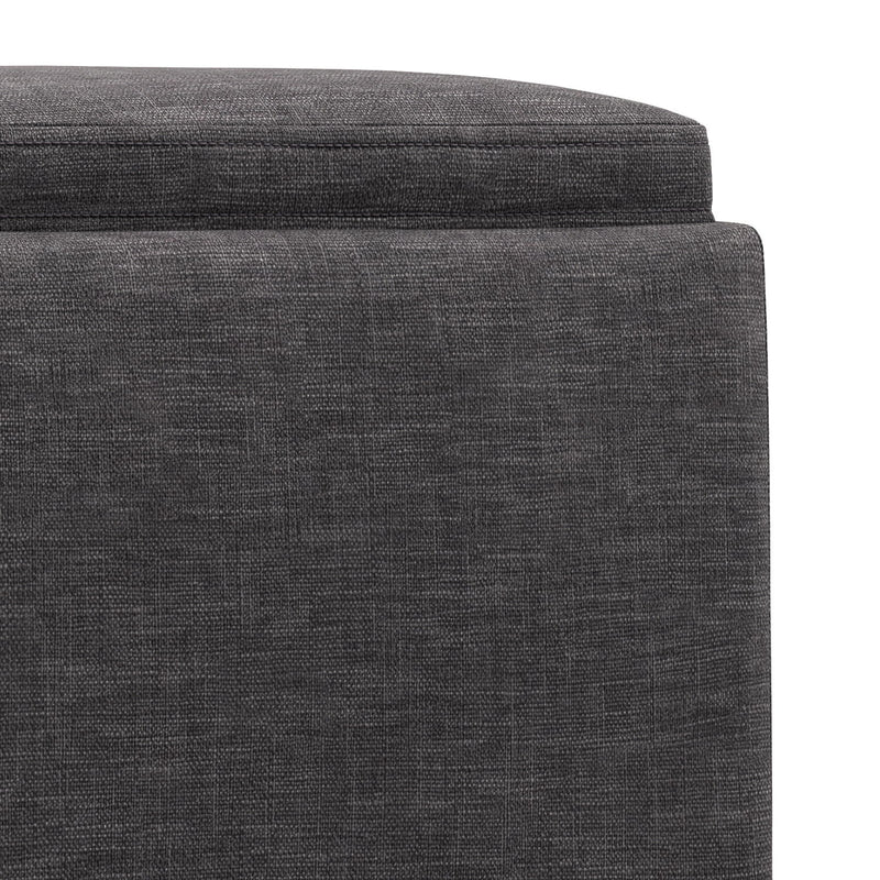 Natasha - Multifunctional Storage Ottoman With Tray