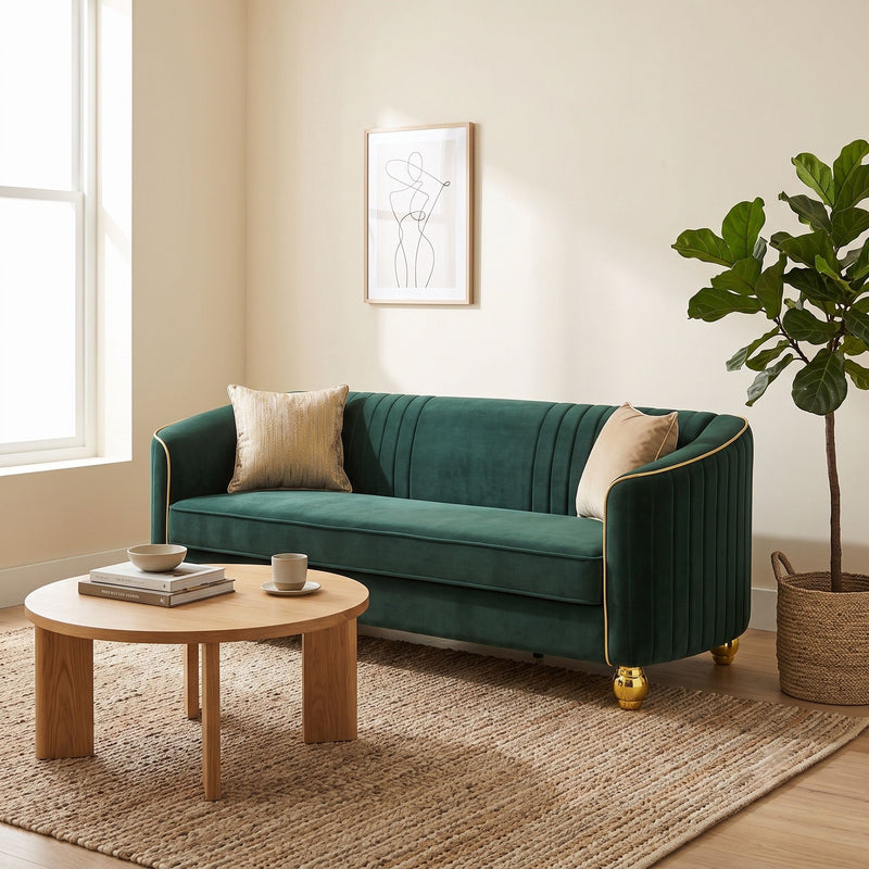 3 Seater Classic Sofa, Living Room Furniture