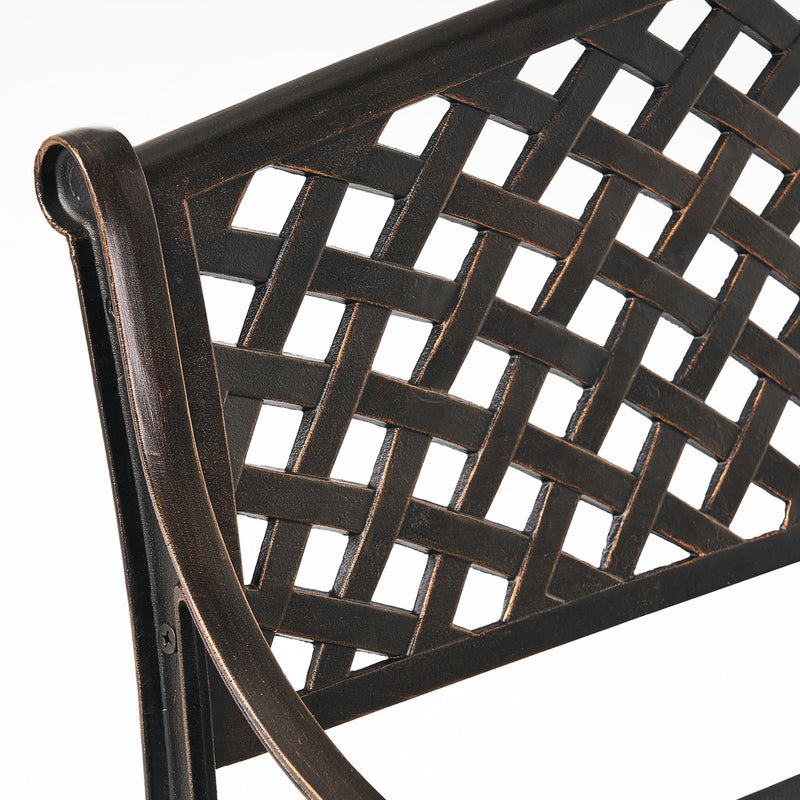 Spencer - Cast Bench - Copper