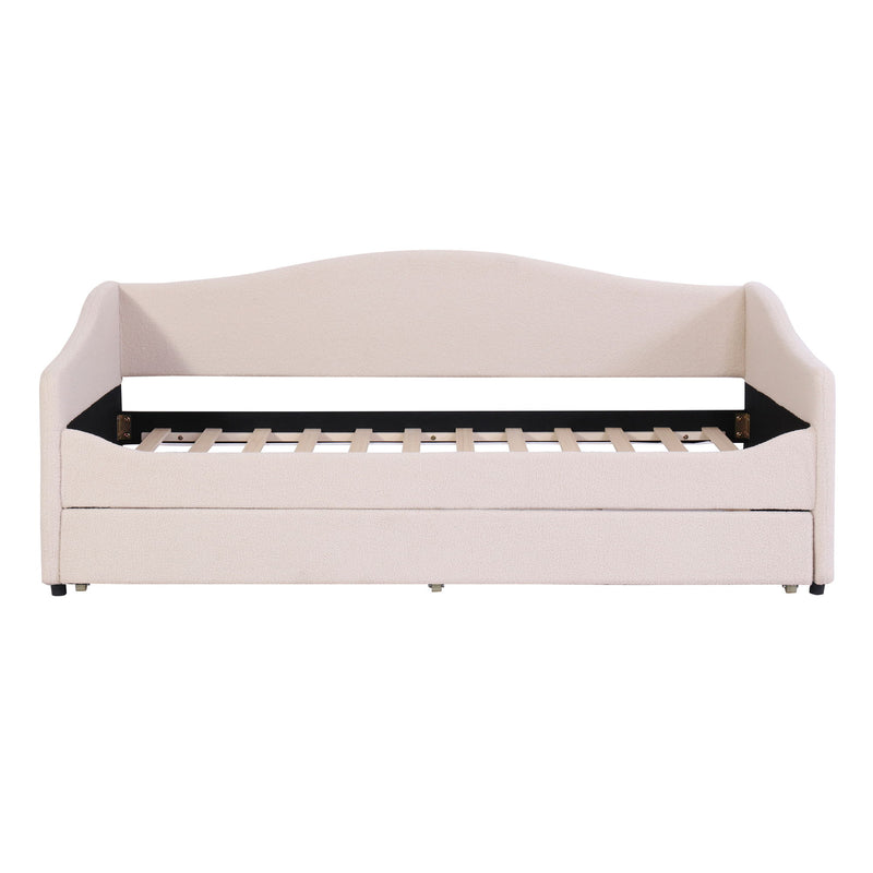 Design Upholstered Daybed With Light And Trundle