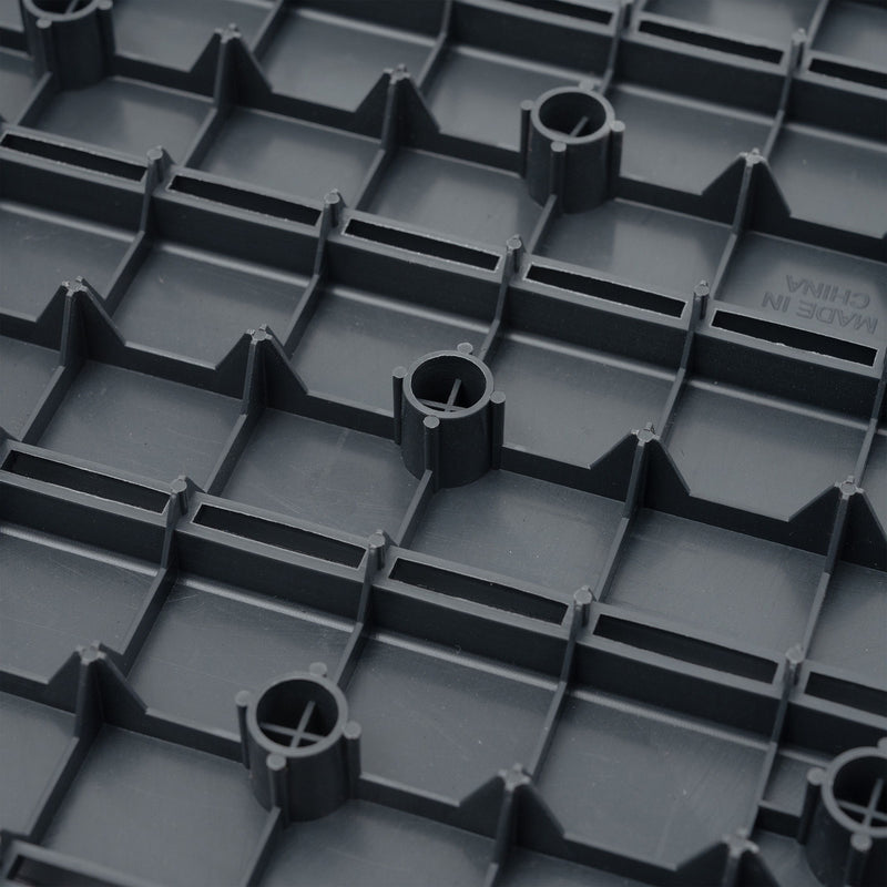 Durable Plastic Interlocking Deck Tiles, Waterproof Outdoor And Indoor Use