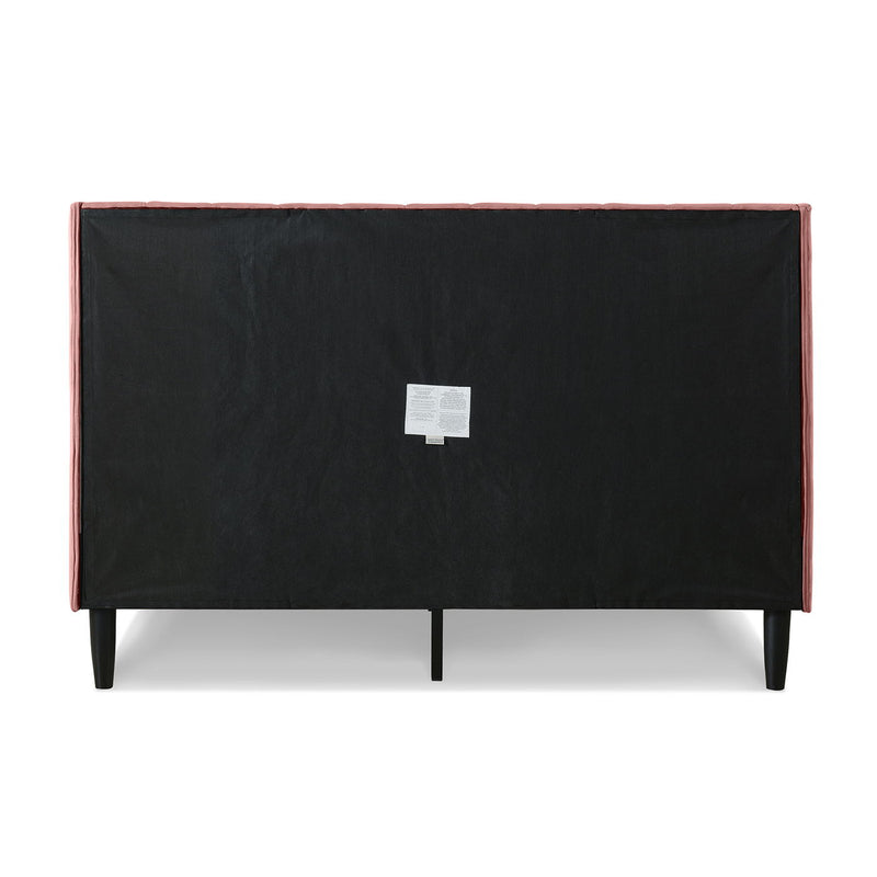 Aspen - Vertical Tufted Modern Headboard Platform Bed Set