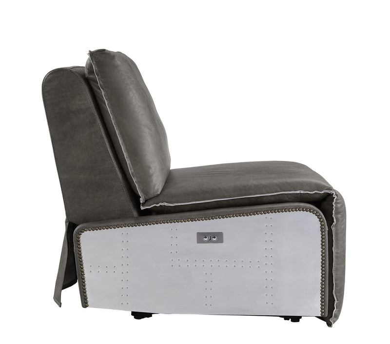 Metier - Power Motion Recliner - Gray