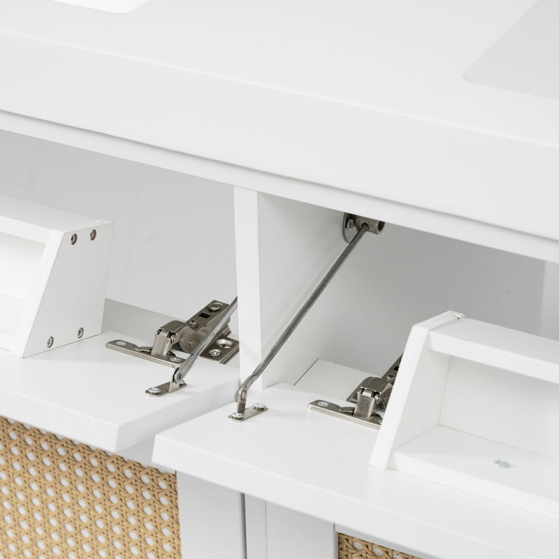 Bathroom Vanity With Double Sink, Large Storage Space