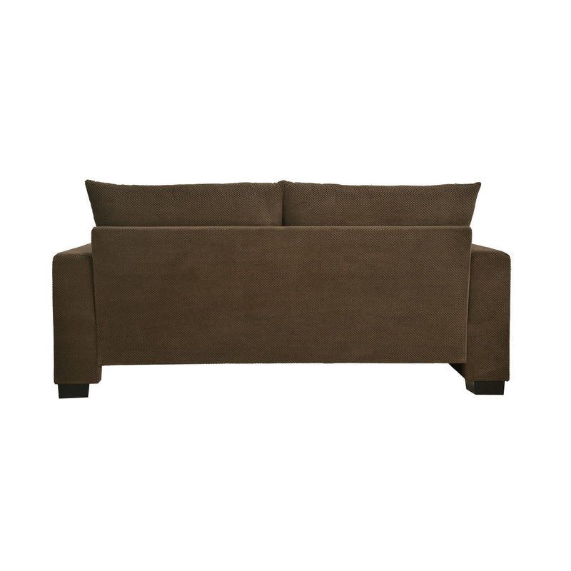 2 Seater Sofa, 2 Throw Pillows For Living Room