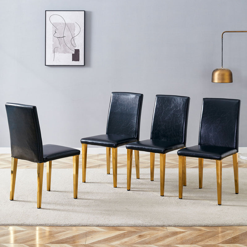 Modern Dining Chairs With Metal Legs