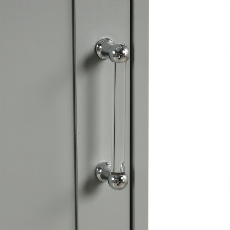 Tall Freestanding Bathroom Storage Cabinet With Adjustable Shelf And 2 Drawers