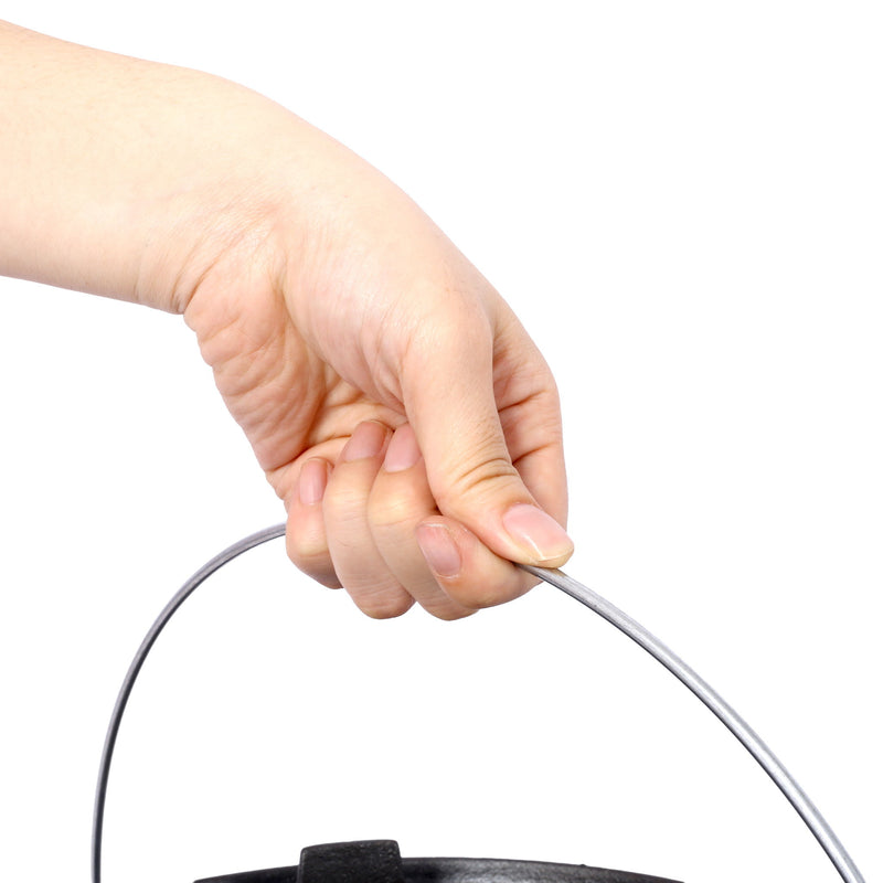 Pre-Seasoned Cast Dutch Oven With Skillet Lid And Pot Rack