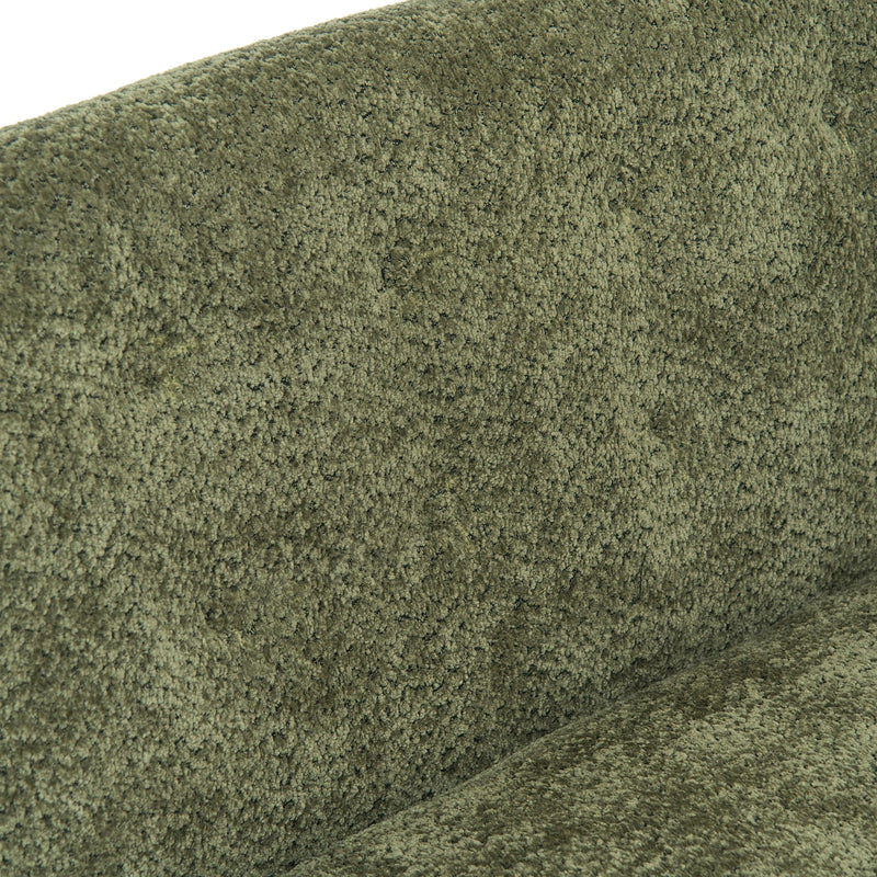 Nordic Chair Laid Back Loveseats With Curved Backres, No Armrests
