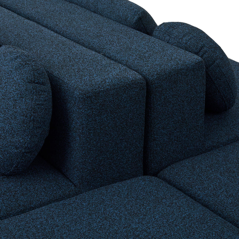 Boneless - Couch Modular Sectional Sofa With Deep Seating And Curved Design